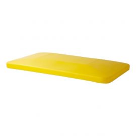 Yellow lid suitable for transport cart 450 litres, NORAH Plastics