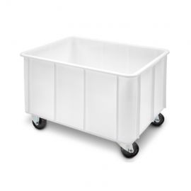 Large Volume Bins: Mobile Bin on Wheels, Food Grade, NORAH Plastics
