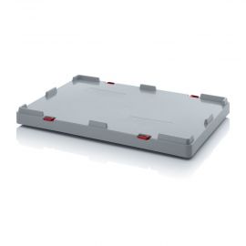 Lid with closing handles, Bag In Box container, 500 litres, NORAH Plastics