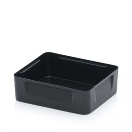 Insert tray 1/8 dimension 18x14x5cm for stacking bins 60x40cm