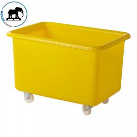 Rectangular Bin, 340 Liter, Yellow, NORAH Plastics