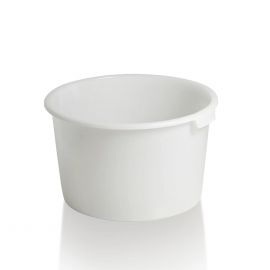 Food Tub 65 liters, white for food processing, NORAH Plastics