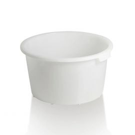 Food tub 85 liter heavy duty, HDPE, White, NORAH Plastics