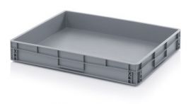 Euro storage containers, 80x60x12cm, Capacity 45 litres, NORAH Plastics