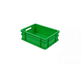 Stapelbak 40x30x17cm, inhoud 15 liter, groen