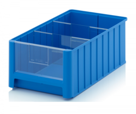 Linbin with viewport 50x31x20cm, 25 liter