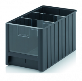 Linbin with viewport 50x31x30cm, 38,2 liter