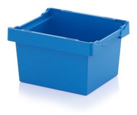Nestable bin 40x30x22cm, capacity 18 liters, NORAH Plastics