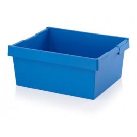 Nestable bin 80x60x32cm, 115 liters capacity, NORAH Plastics