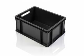 Euro stacking container, 40x30x22cm, capacity 20 liters, RE-PP, NORAH Plastics