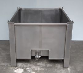 SS dolavs - Stainless Steel Palletboxes, 725 litres, NORAH SS