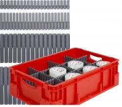 Adjustable compartment divider create your own size