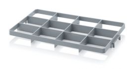Top divider with 12 compartments, Ø 11.6 cm (4,57 inch)