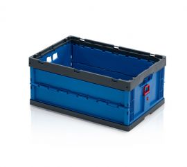 Folding bin 60x40x27cm, capacity 48 liters, NORAH Plastics
