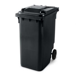 Waste bin 2 wheels, capacity 360 liters