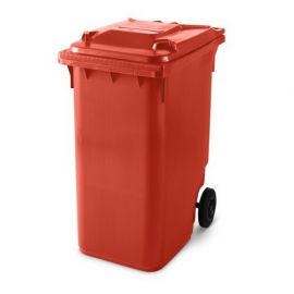 Waste bin 2 wheels, capacity 360 liters
