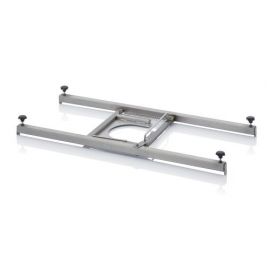 Stainless steel filling bridge for filling IBC Inliner with 6" filling opening, NORAH Plastics