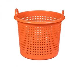 Fish Basket 44L, Orange 458 x 375mm, NORAH Plastics