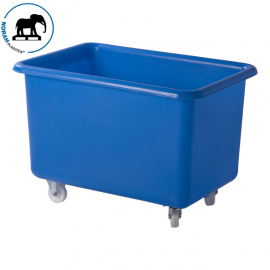 Transport Cart Blue, 340 Liter, NORAH Plastics