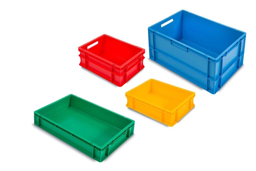 Plastic Euro stacking bins... What color would you like?